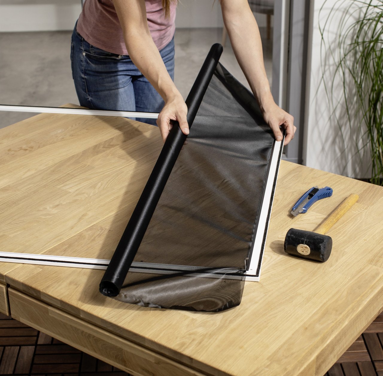 Primaster Pollenschutznetz 120 x 150 cm Rolle schwarz Primaster Pollenschutznetz 120 x 150 cm Rolle schwarz von Primaster