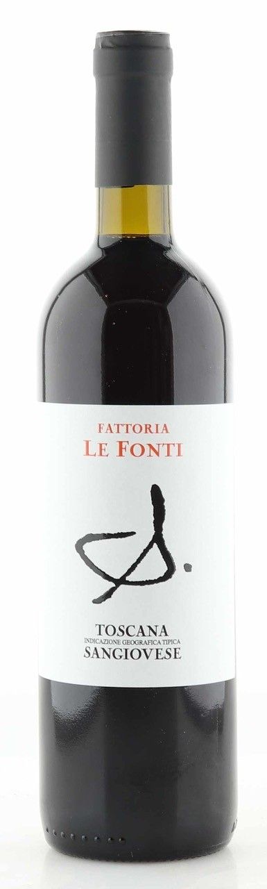 Fattoria Le Fonti Rotwein Toscana Sangiovese trocken Italien 1 x 0,75 L von Weitere