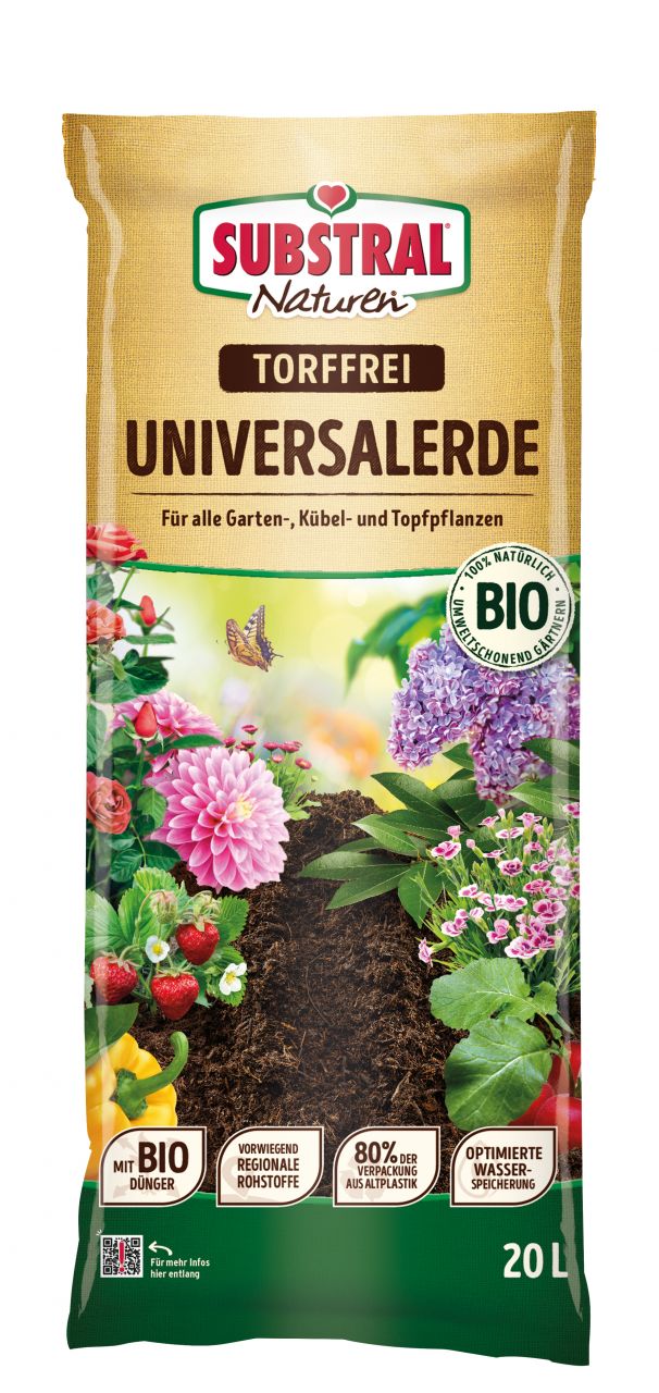 Substral Naturen Universalerde  20 L torffrei von Substral