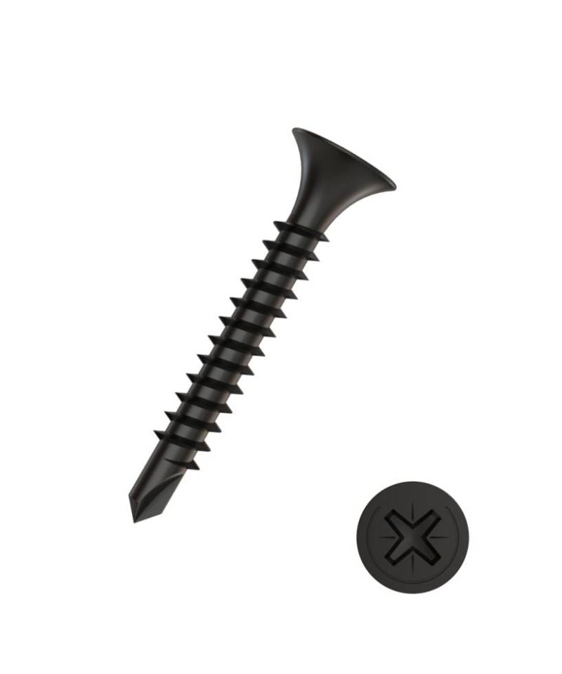 Schnellbauschrauben 3.5 x 45 mm, PH 2, 100 Stück Schnellbauschrauben 3.5 x 45 mm, PH 2, 100 Stück von Connex