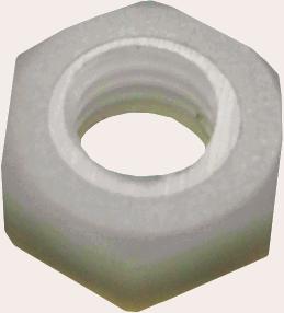 connex Sechskantmutter M3 Kunststoff weiß - 20 Stück connex Sechskantmutter M3 Kunststoff weiß - 20 Stück von Connex