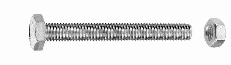 Sechskantschrauben M6 x 16 mm, 30 Stück von Connex