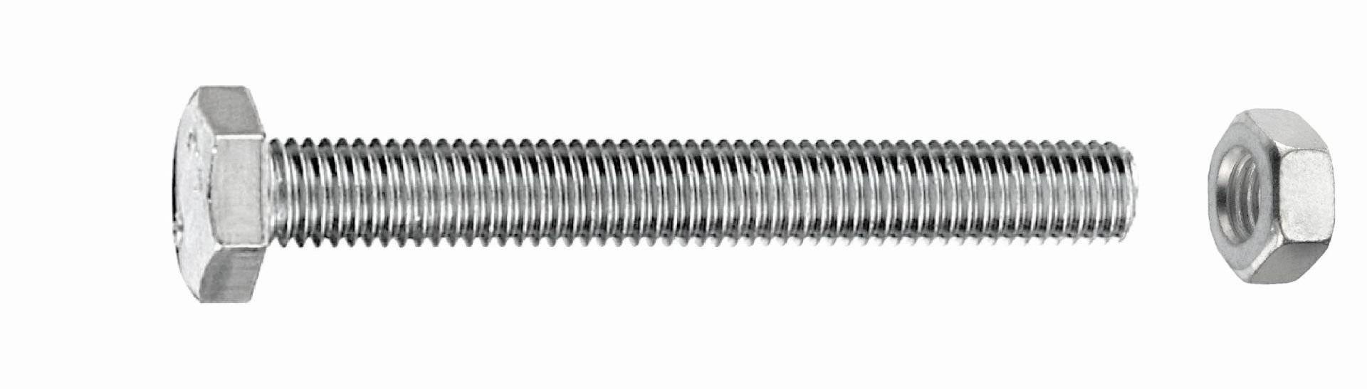 Sechskantschrauben M6 x 70 mm, 20 Stück von Connex