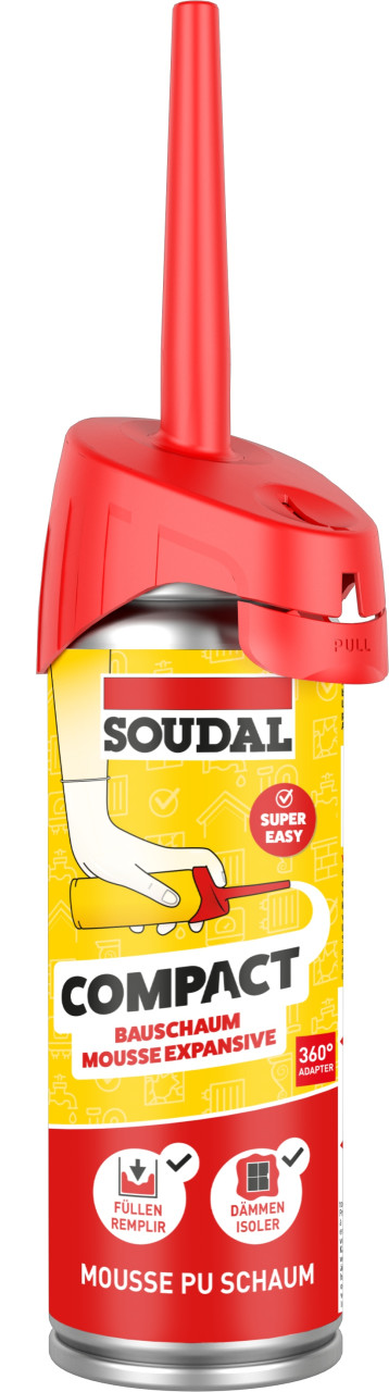 Soudal 1K Bauschaum Compact 150 ml von Soudal