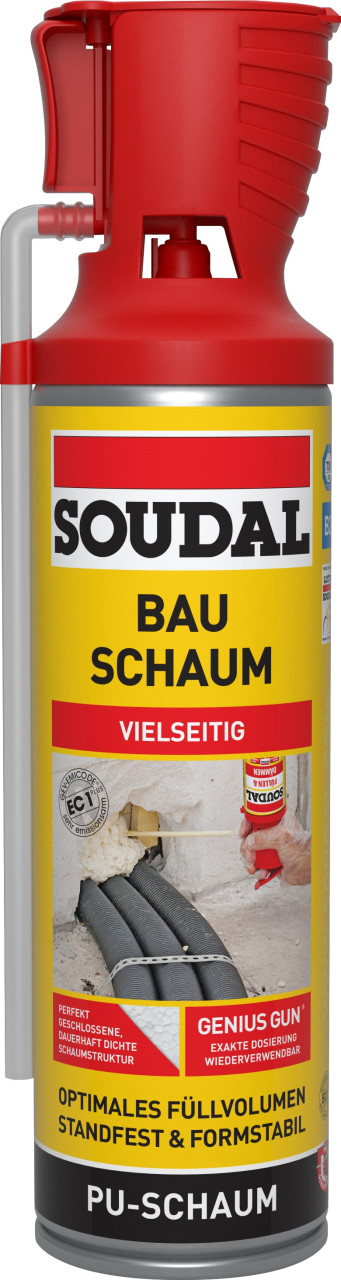 Soudal B2 Bauschaum Genius Gun 500 ml von Soudal