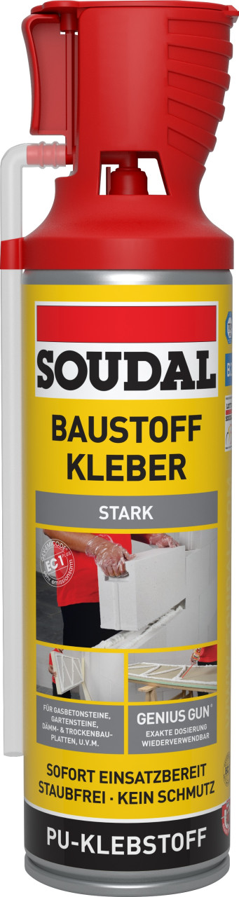 Soudal B2 Baustoffkleber Genius Gun 500 ml von Soudal