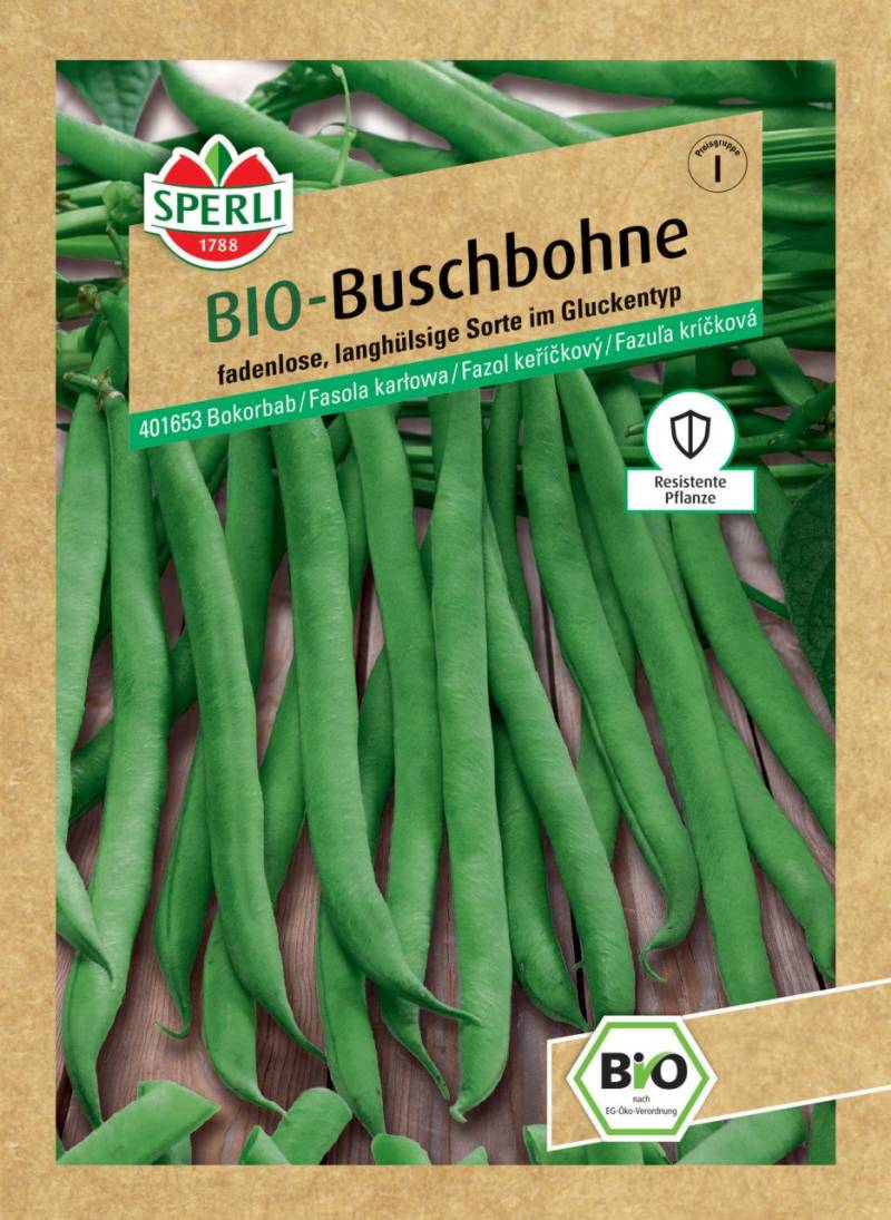 Sperli BIO Buschbohne lang von Sperli