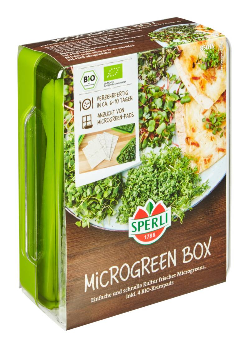 Sperli Bio Microgreen Box Anzuchtset 4 Pads von Weitere