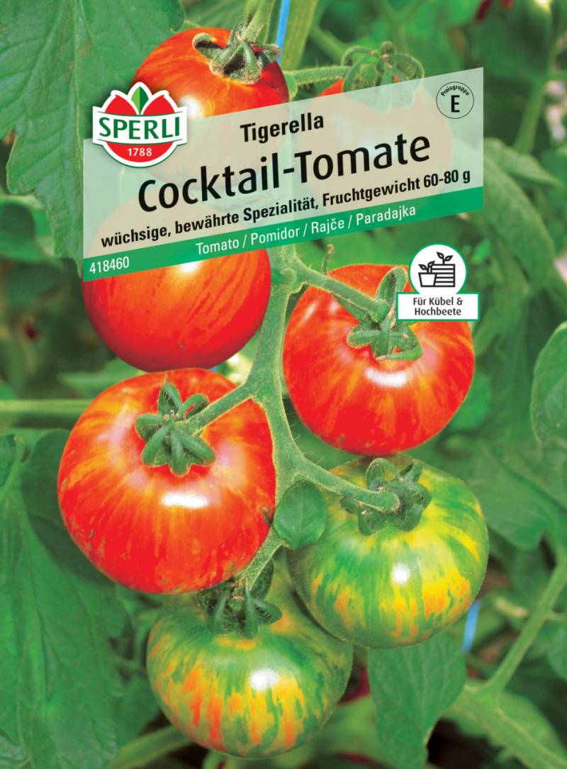 Sperli Cocktail-Tomate Tigerella von Sperli