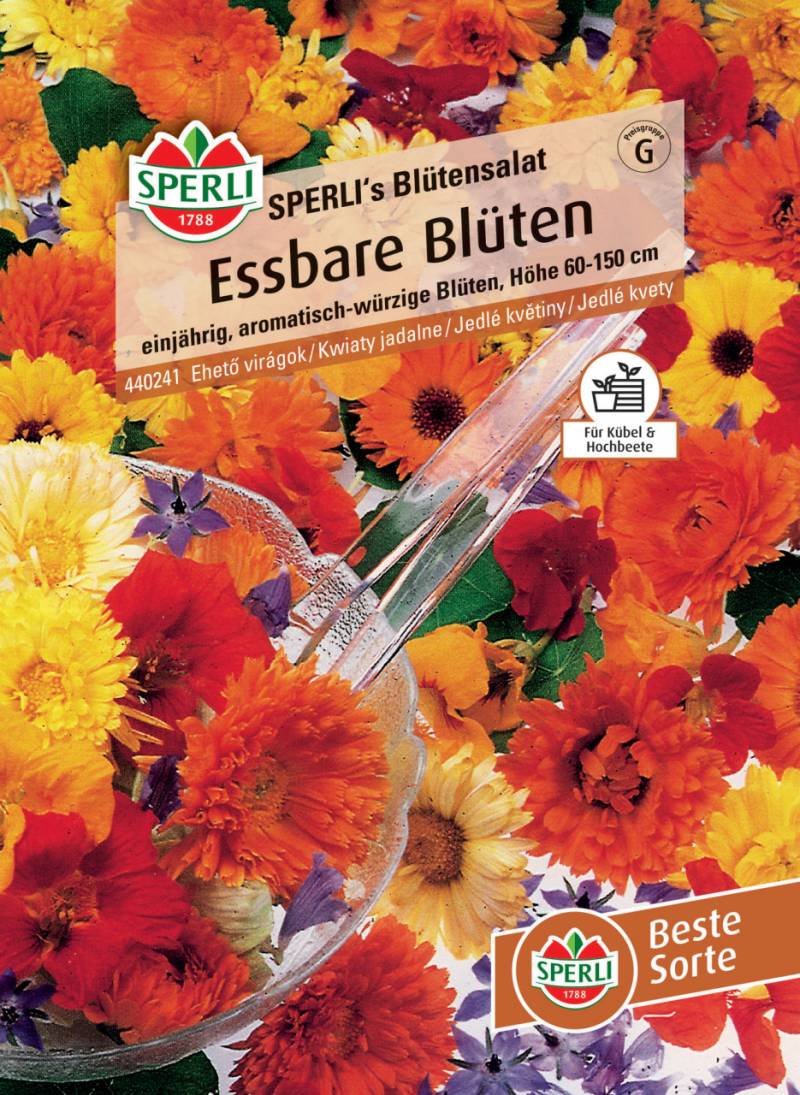 Sperli Essbare Blüten SPERLI's Blütensalat von Sperli