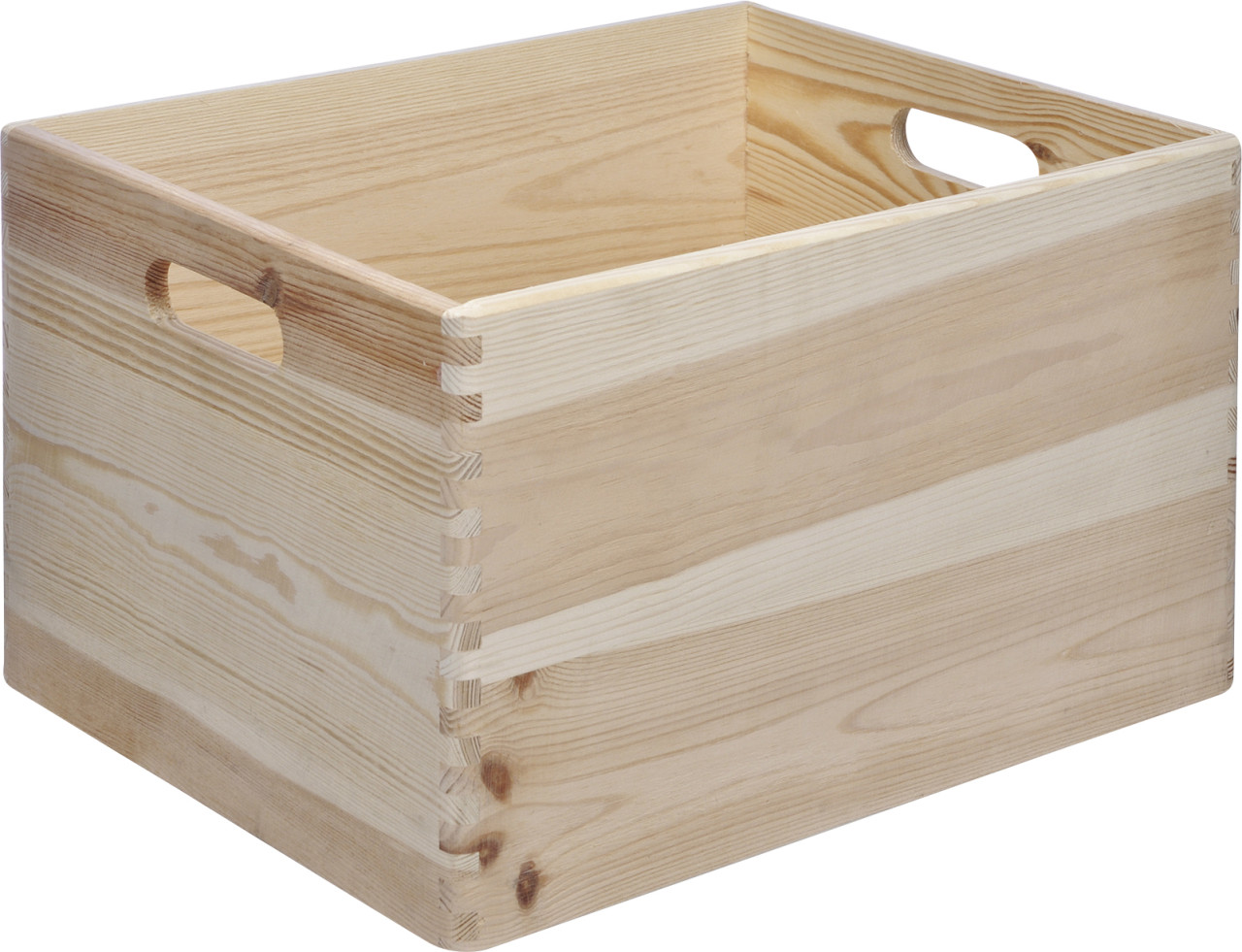 Stapelbox Holz Gr. L 30 x 40 x 23 cm (L x B x H) von Weitere