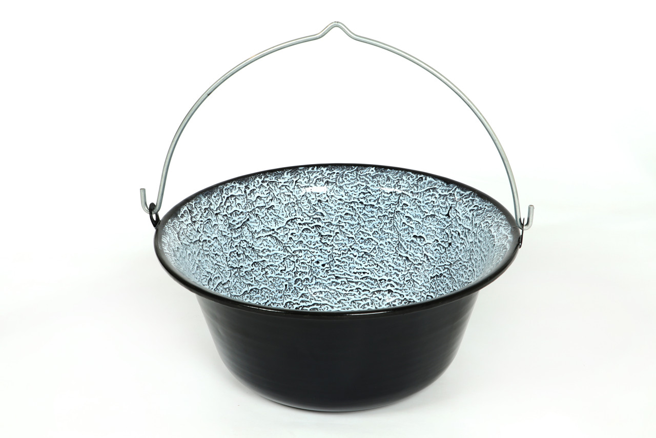 Su-Deco Gulaschkessel 10 Liter schwarz granit von Su-Deco