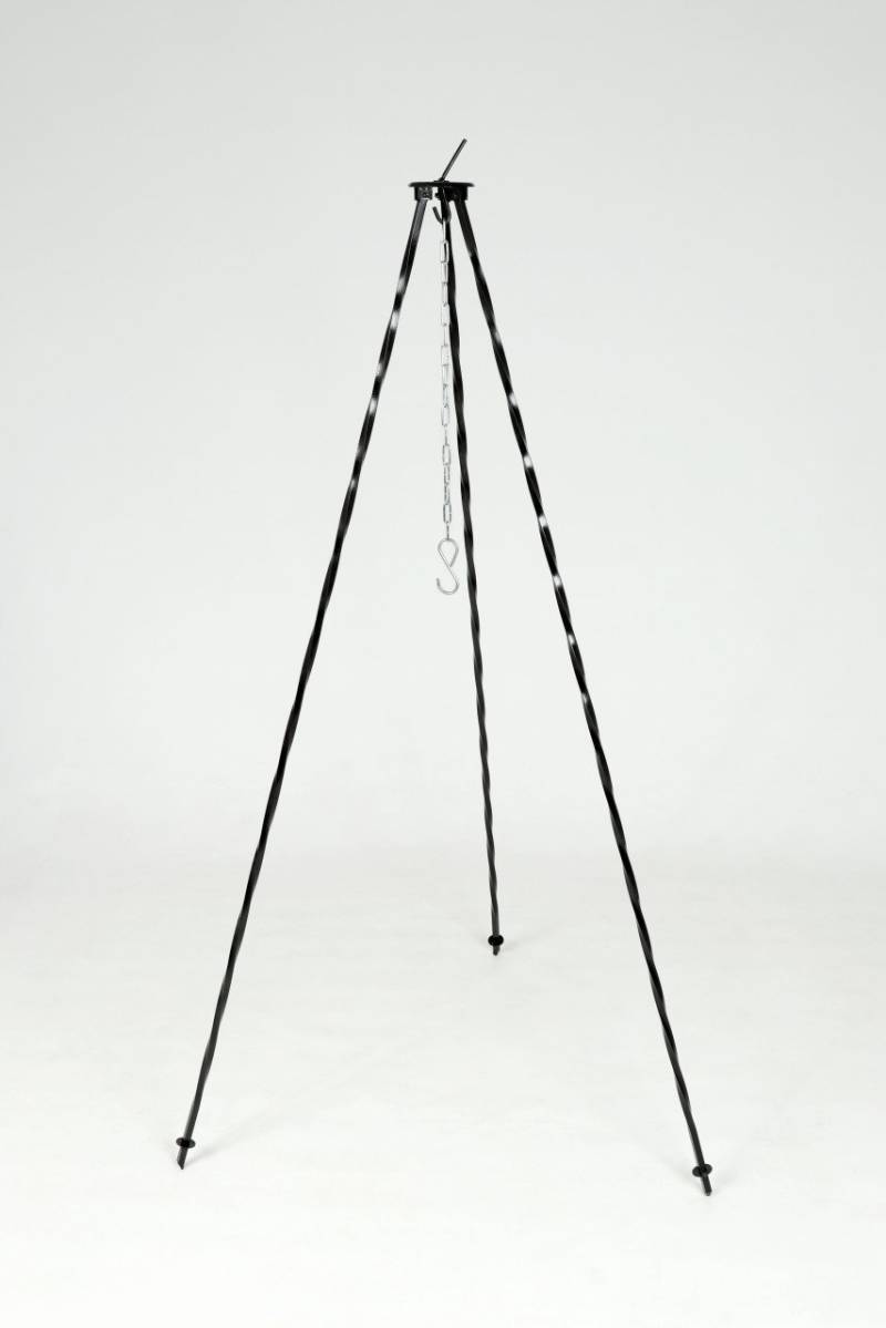 Su-Deco Ständer 120 cm 10 x 10 schwarz lackiert von Su-Deco