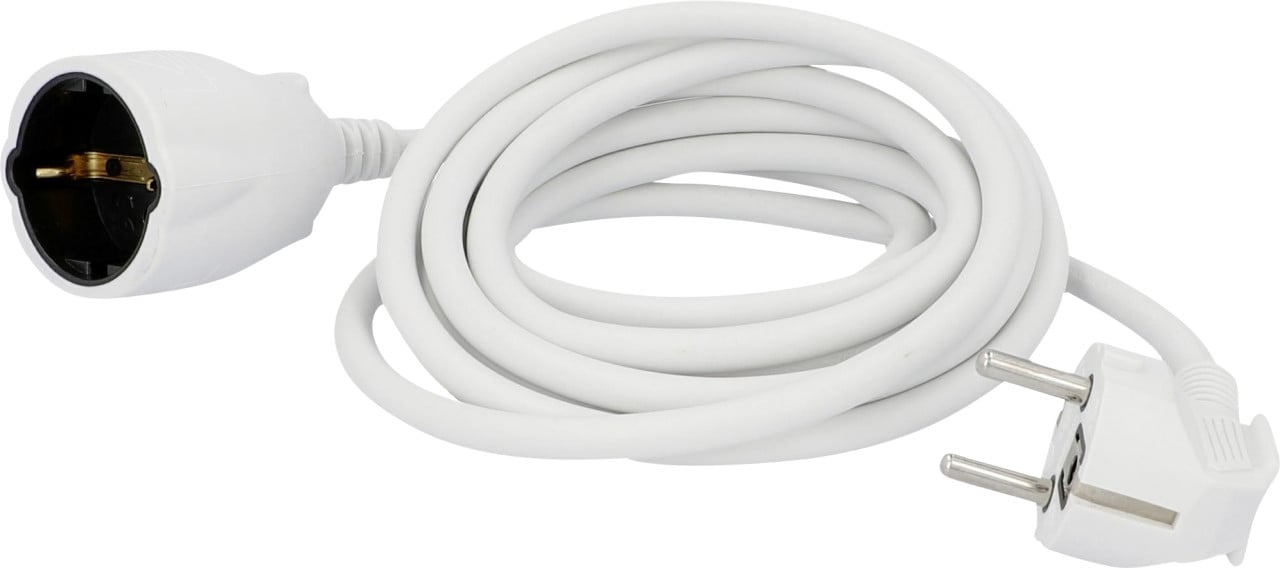 Unitec Verlängerungskabel Innen 3 Meter H05VV-F3G1,5, weiß Unitec Verlängerungskabel Innen 3 Meter H05VV-F3G1,5, weiß von Weitere