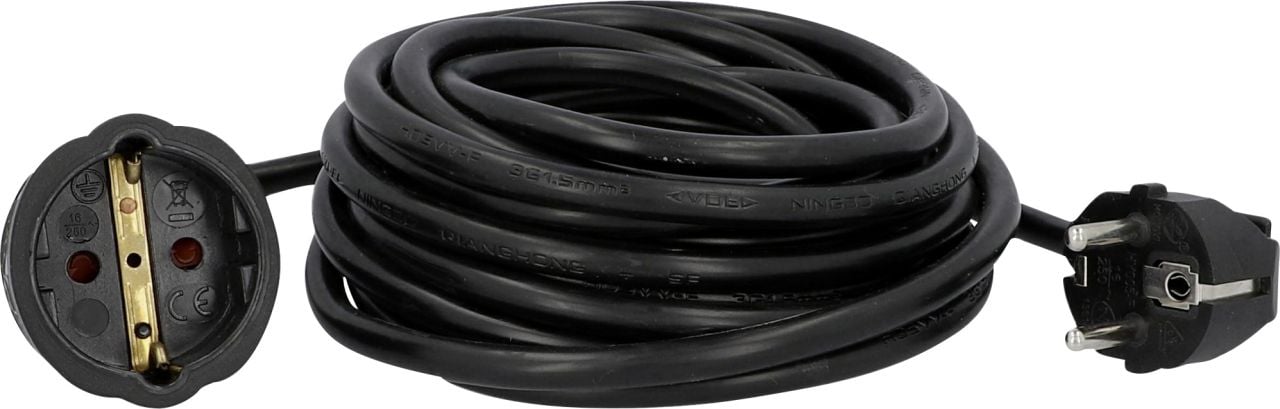 Unitec Verlängerungskabel Innen 5 Meter H05VV-F 3G1,5, schwarz Unitec Verlängerungskabel Innen 5 Meter H05VV-F 3G1,5, schwarz von Weitere