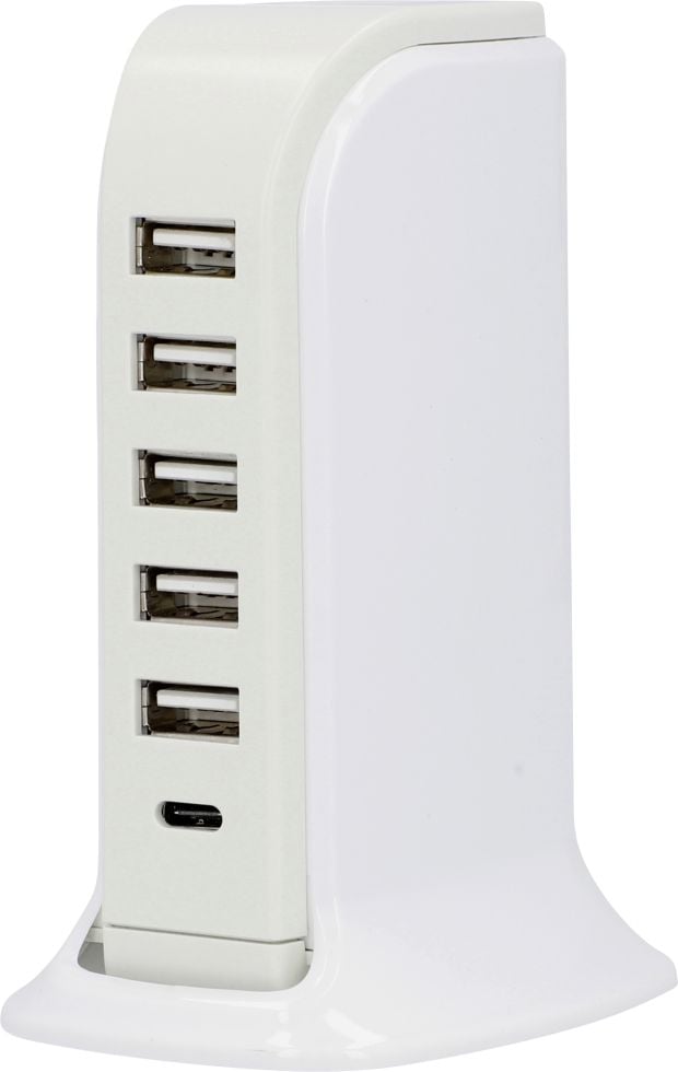 Universal-USB-Ladestation 5 x USB A, 1 x USB C Universal-USB-Ladestation 5 x USB A, 1 x USB C von Weitere