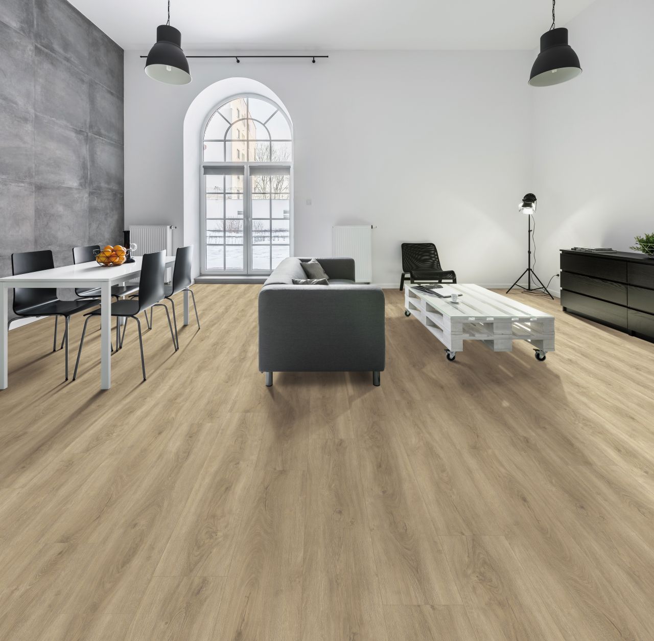 Decoflooring Vinylboden Eiche Athen 122 x 22,9 cm 4,5 mm von Weitere