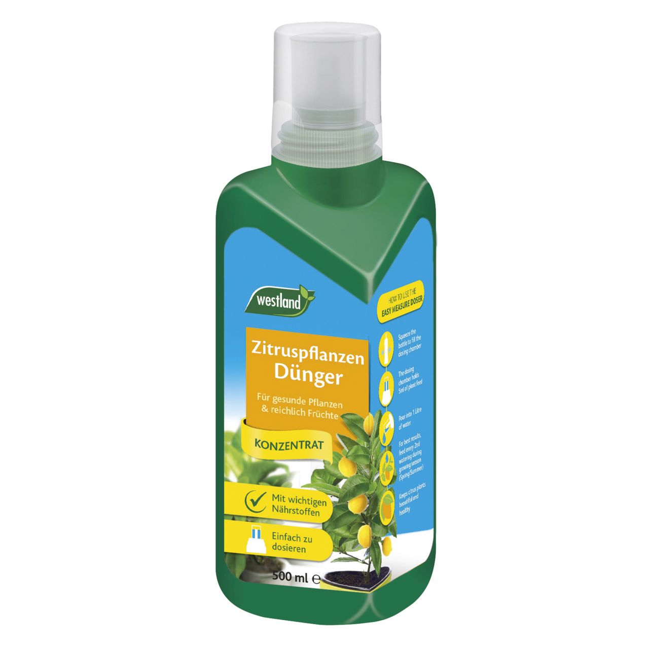 Westland Zitruspflanzen Dünger 500 ml von Westland