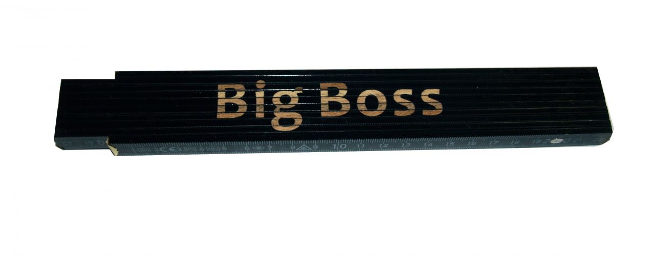 Zollstock Big Boss 2 m schwarz von Weitere