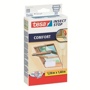 tesa Insektenschutz-Dachfenster COMFORT 120 x 140 cm weiß von Tesa