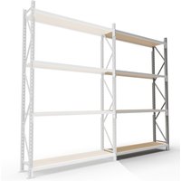 ManOrga Weitspannregal, mit Spanplatten, AF, graphitgrau/lichtgrau, HxBxT 2.500 x 2.000 x 800 mm ManOrga Weitspannregal, mit Spanplatten, AF, graphitgrau/lichtgrau, HxBxT 2.500 x 2.000 x 800 mm von ManOrga