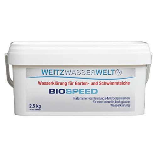 BIOSPEED - Wasserreinigung für Gartenteiche und Fischteiche (2,5 kg für max. 100 000 Liter) BIOSPEED - Wasserreinigung für Gartenteiche und Fischteiche (2,5 kg für max. 100 000 Liter) von Weitz-Wasserwelt