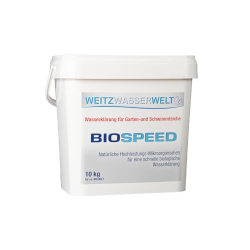 BIOSPEED - Wasserreinigung für Gartenteiche und Fischteiche (10 kg für max. 400 000 Liter) BIOSPEED - Wasserreinigung für Gartenteiche und Fischteiche (10 kg für max. 400 000 Liter) von Weitz-Wasserwelt