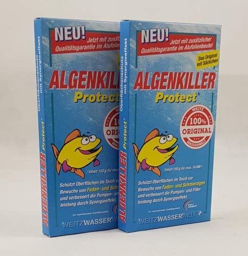 Weitz 2X Wasserwelt Algenkiller Protect DAS Original von Weitz