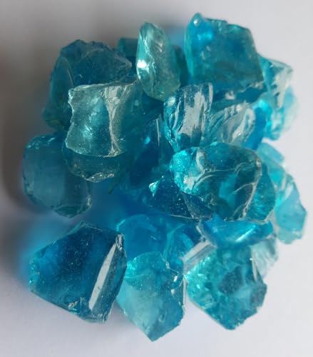 Weiva Feuerglas, 3/4" Jadeblau (1, Kilogramm) von Weiva
