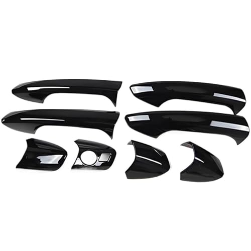 Äußerer Türgriff Auto Links Außentür Griff GLA Klasse W176 C117 für coupe W117 X156 2013-2019(Gloss Black Ful) von Weixxoai