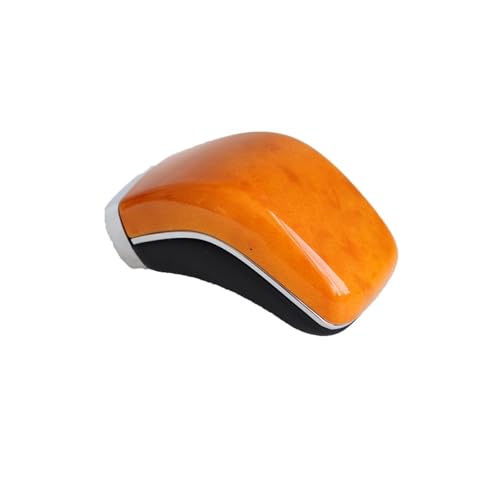 Auto-Schaltknauf-Adapter 3 für Typen Auto Shifter Automatischer Schaltknauf Hebel Handball Für Mark X Reiz X120 2004 2005 2006 2007 2008 2009(Orange) von Weixxoai