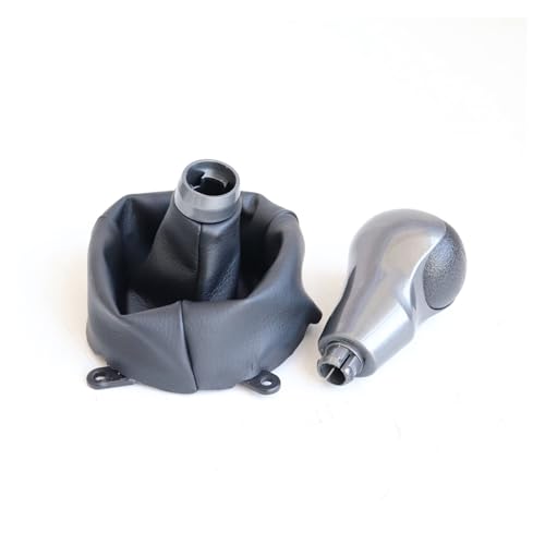 Auto-Schaltknauf-Adapter 5 6 für Speed ​​Manua Auto Schaltknauf Stick Kugelkopf Wechselhebelknopf Schalthebel für Civic DX EX LX 20062011 54102SNAA01(6 speed with boot) von Weixxoai