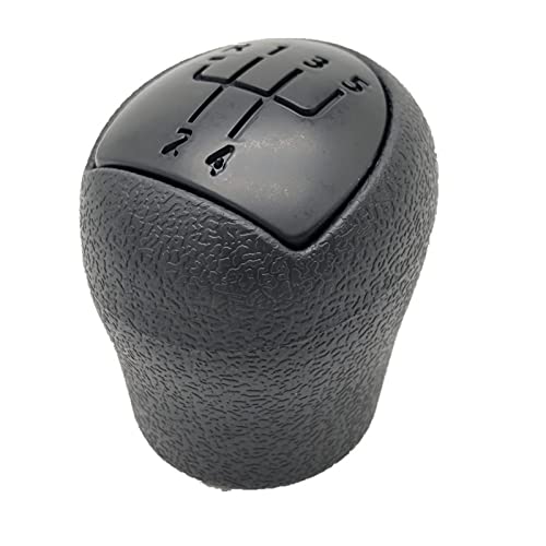 Auto-Schaltknauf-Adapter Für Renault Für Twingo Für Scenic Für Megane Für Laguna Für Kangoo Für Clio II 2 MK2 172 18 Für Logan ABS Auto Schaltknauf Hebel Shifter Stick Stift Kopf(Matte Black) von Weixxoai