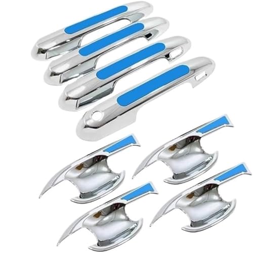 Weixxoai Äußerer Türgriff Auto-Außentürgriff links, Auto-Türgriff, Türschüssel-Schutzabdeckung, Verkleidung für Rav4 XA50 2019–2024 von Weixxoai