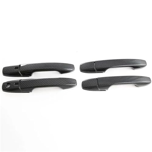 Weixxoai Äußerer Türgriff Auto Links Außentür Griff ABS für chrom Türgriff Abdeckung für yaris Ativ für vios 2023 2024(DooR handle cover) von Weixxoai
