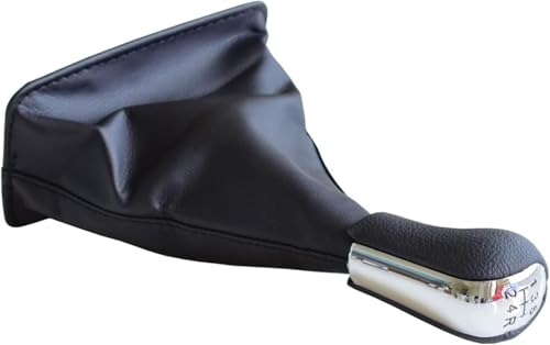 Weixxoai Auto-Schaltknauf-Adapter 5/6 geschwindigkeit Schaltknauf Hebel Shifter Stick Boot Abdeckung für Toyota für Corolla 1998-2003 AYGO für Verso für RAV4 für Yaris für VITZ(5 Speed-black-dust) von Weixxoai