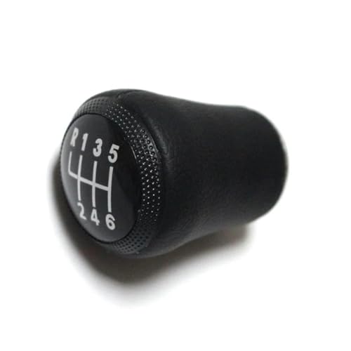 Weixxoai Auto-Schaltknauf-Adapter A6 C5 A4 B5 A8 D2 5/6 Gang Auto Schaltknäufe Schwarz(6 Speed) von Weixxoai