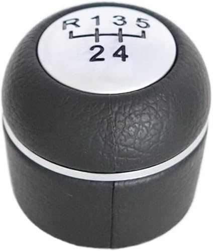 Weixxoai Auto-Schaltknauf-Adapter Für Alfa Romeo 159 Für Sportwagon Für Brera Für Spider 2005-2014 Auto Schaltknauf Hebel 6 Geschwindigkeit 5 Gänge Shifter Handball(5 Speed) von Weixxoai