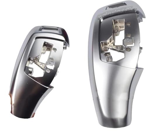 Weixxoai Auto-Schaltknauf-Adapter Für BMW 1 2 3 4 5 6 7 X3 X4 Serie Schaltknauf Ersatz Schaltknauf(RHD-Silver) von Weixxoai