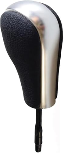 Weixxoai Auto-Schaltknauf-Adapter Für BMW E39 E46 E53 E60 E61 E63 E64 Auto Getriebe Stick Automatische Schaltknauf(Silver Short) von Weixxoai