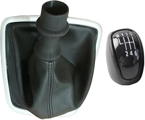 Weixxoai Auto-Schaltknauf-Adapter Für Laguna Mk3 6 für Geschwindigkeit Schalthebel Griff Stick Boot Manuelle Schaltknauf Weixxoai Auto-Schaltknauf-Adapter Für Laguna Mk3 6 für Geschwindigkeit Schalthebel Griff Stick Boot Manuelle Schaltknauf von Weixxoai