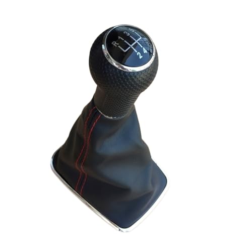 Weixxoai Auto-Schaltknauf-Adapter Für Mk4 Für Golf Für GTI Für Jetta 1999-2004 Schalthebel Gamasche Boot 5/6 für Geschwindigkeit(5 Speed) von Weixxoai