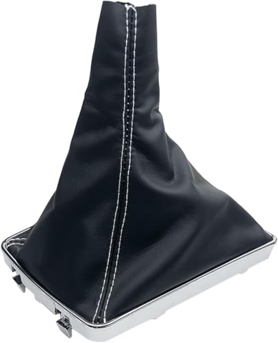 Weixxoai Auto-Schaltknauf-Adapter Für OPEL Für VAUXHALL Für ASTRA III H 1,6 2004 2005 2006 2007 2008 2009 2010 Auto Schaltknauf Hebel Gamasche Boot Abdeckung fall(White Case) von Weixxoai
