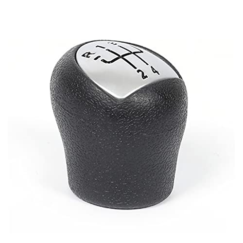 Weixxoai Auto-Schaltknauf-Adapter Für Renault Für Twingo Für Scenic Für Megane Für Laguna Für Kangoo Für Clio II 2 MK2 172 18 Für Logan ABS Auto Schaltknauf Hebel Shifter Stick Stift Kopf(Silber) von Weixxoai