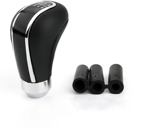 Weixxoai Auto-Schaltknauf-Adapter Für Toyota für Nissan für BMW Universal AT MT Auto ABS Schaltknauf Stange Schalthebel(Schwarz) von Weixxoai