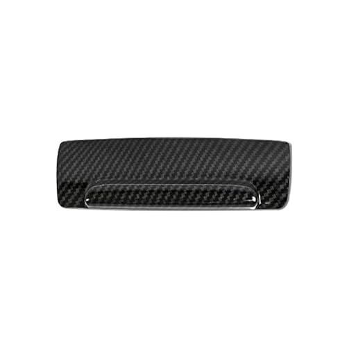 Weixxoai Auto-Schaltknauf-Adapter Mittelkonsole Aschenbecher Panel Dekoration Abdeckung Trim Auto Styling für XC40 2018-2021 Innen Zubehör(Carbon Fiber) von Weixxoai