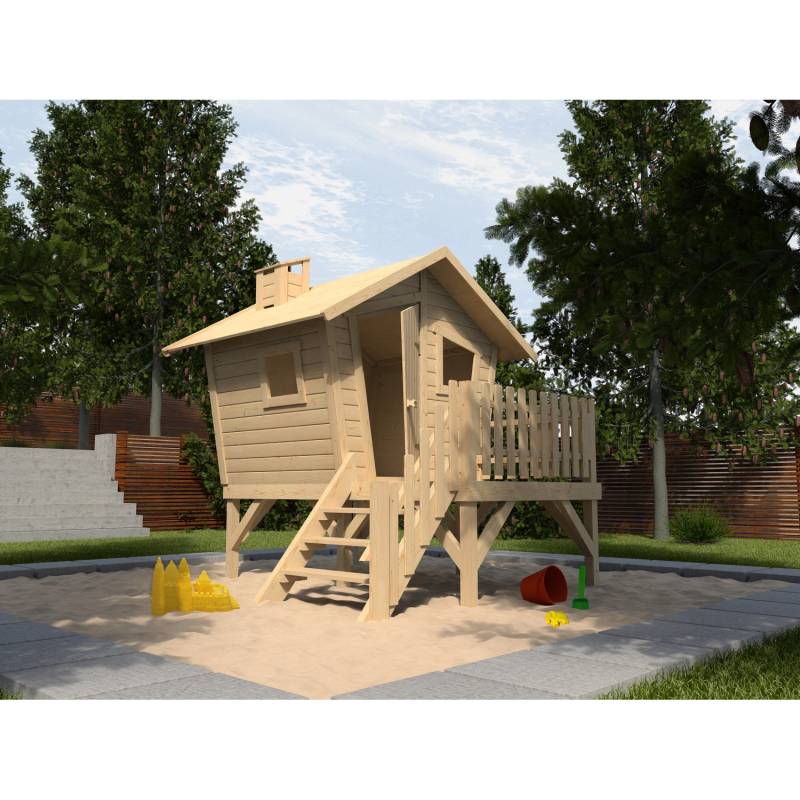 Tabaluga Abenteuerhaus Lotti mit Treppe und Terrasse Tabaluga Abenteuerhaus Lotti mit Treppe und Terrasse von WEKA