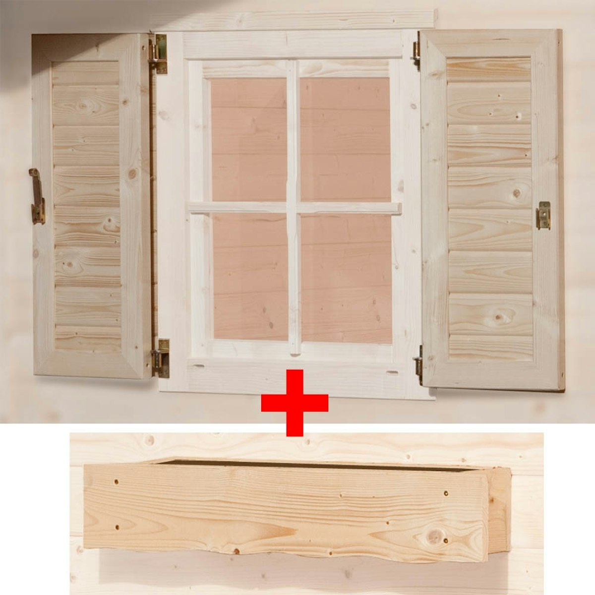 Weka Blumenkasten & Fensterladen Sparset von Weka