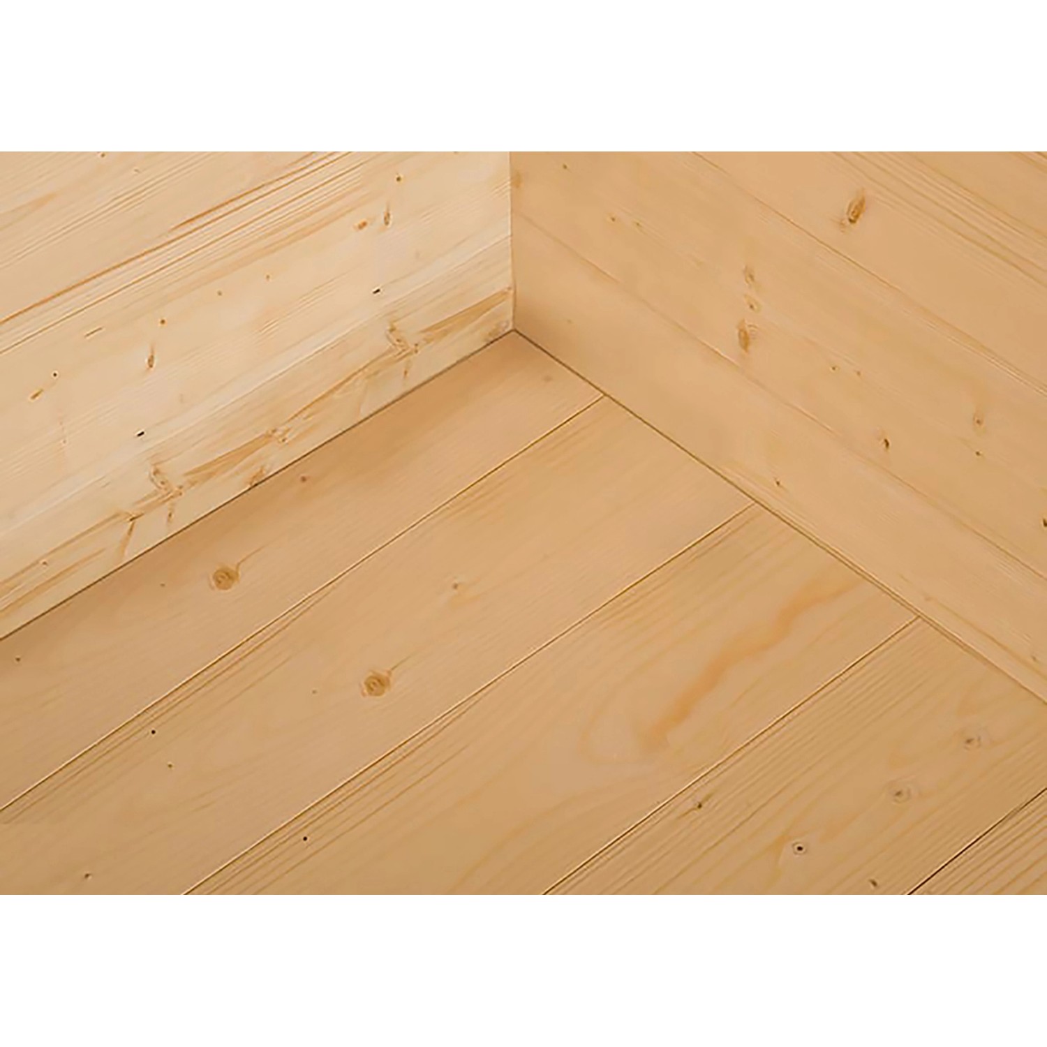 Weka Fußboden für Holzgerätehaus Easy A von WEKA