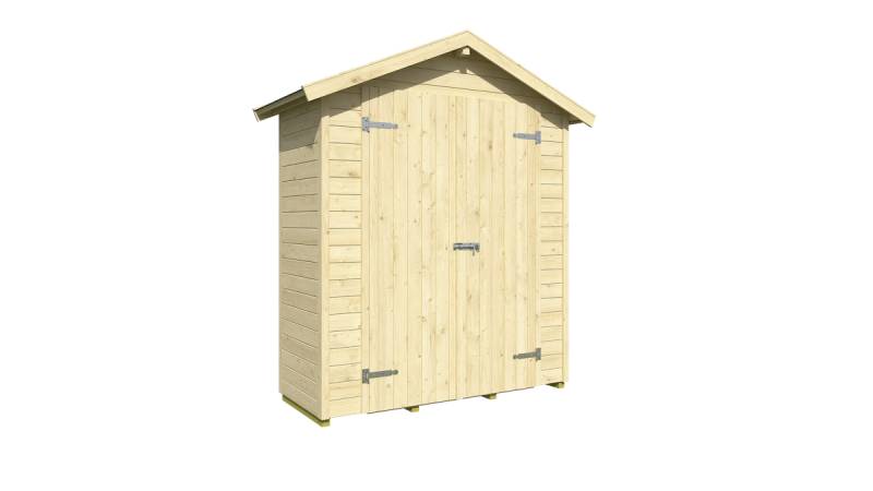 Weka Gartenhaus Mori mit Satteldach - 13 mm B 170 x T 67 cm (Gr. 1) von Weka